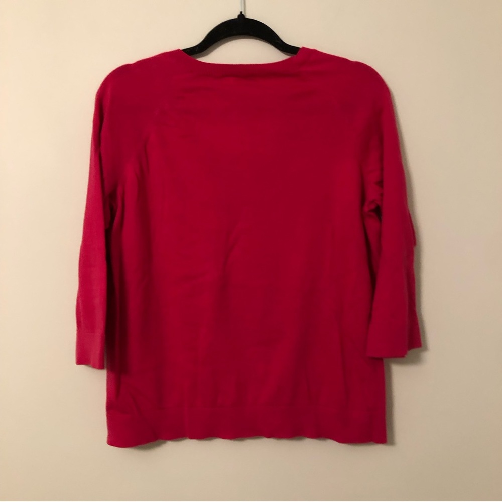 Reitmans Hot Pink Button Front Cardigan - Picture 4 of 4